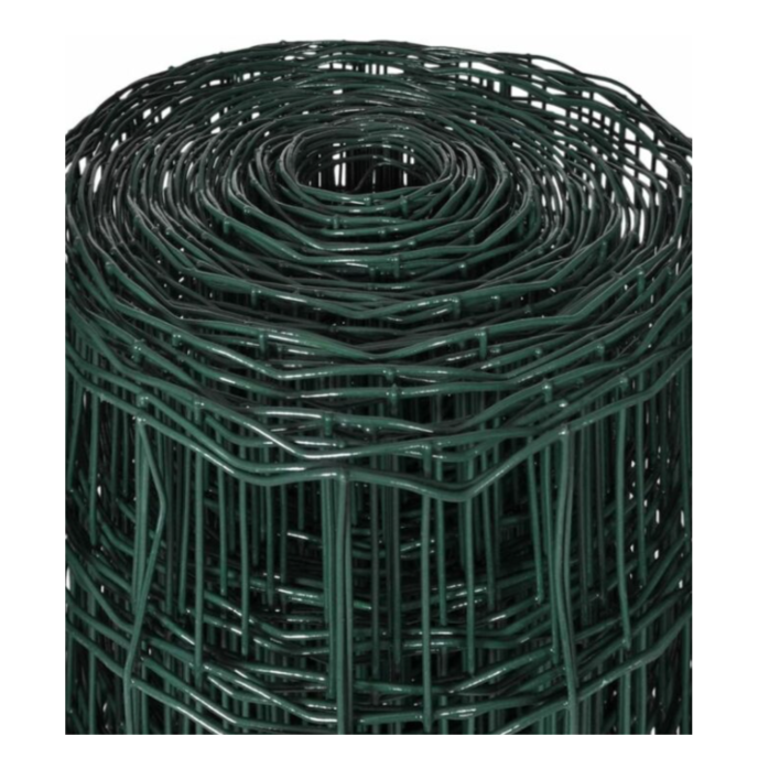 Eurofence Plus Green PVC Coated Rectangular Mesh Fence 1000mm x 10M 1