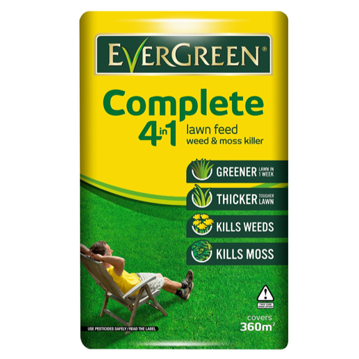 EverGreen Complete 4 in 1 Lawn Care 360m2