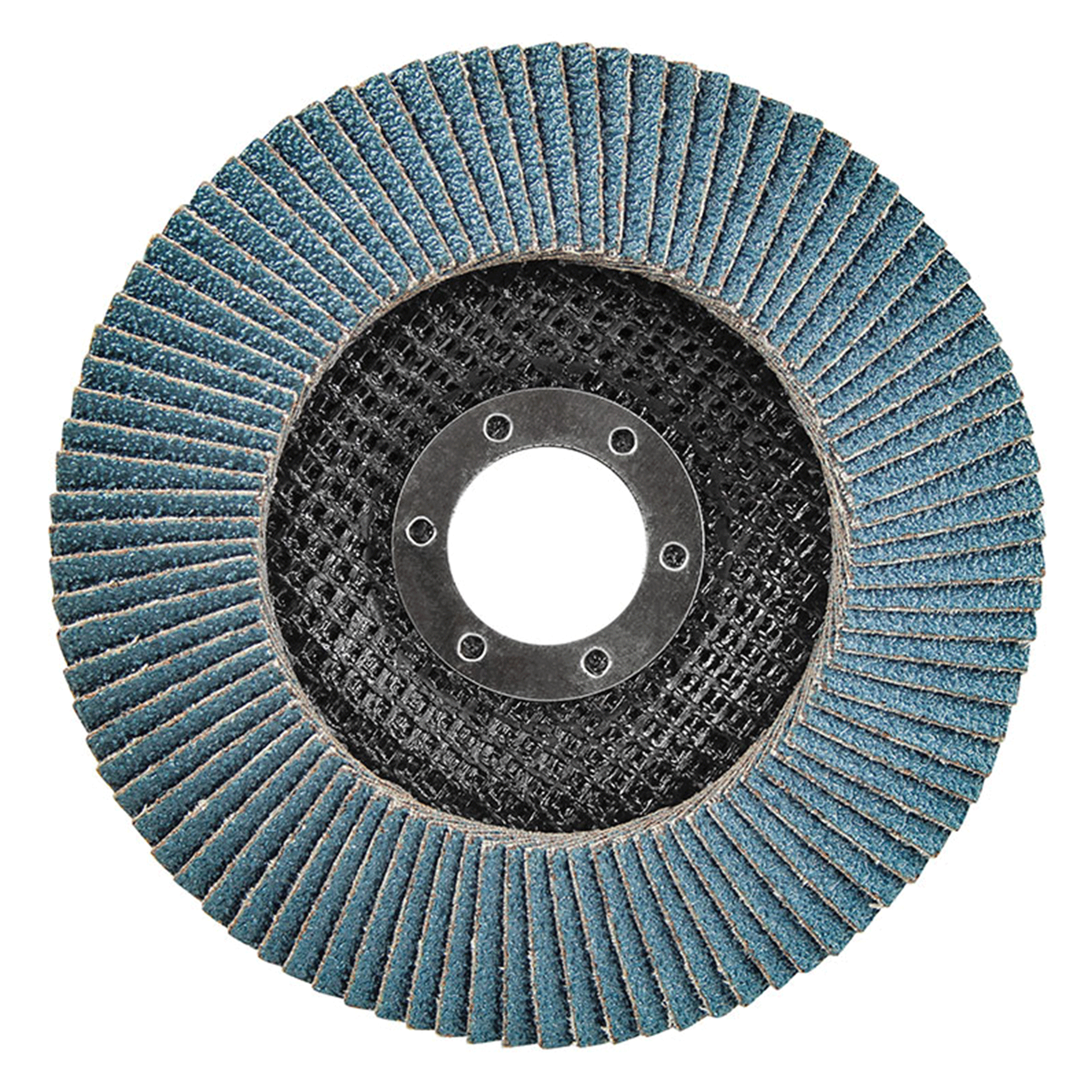 Faithfull Tools Zirconia Abrasive Jumbo Flap Discs 115x22mm