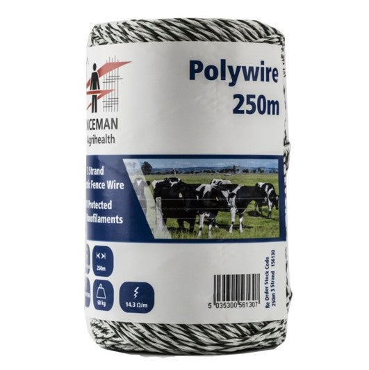 Fenceman 3 Strand Polywire 250M