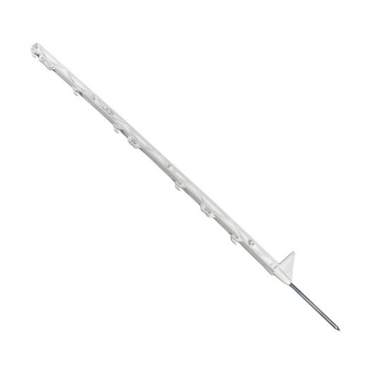 Fenceman White Electric Fencing Poly Post 90cm 119274 (1)