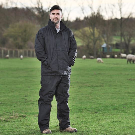 Fort Workwear Rutland Over Trousers Black 2