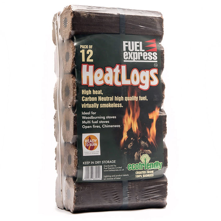 Fuel Express Compressed Heatlogs (Pk of 12)