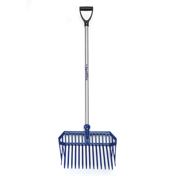 Fynalite XL Plastic Stable Bedding Fork with D Grip 1