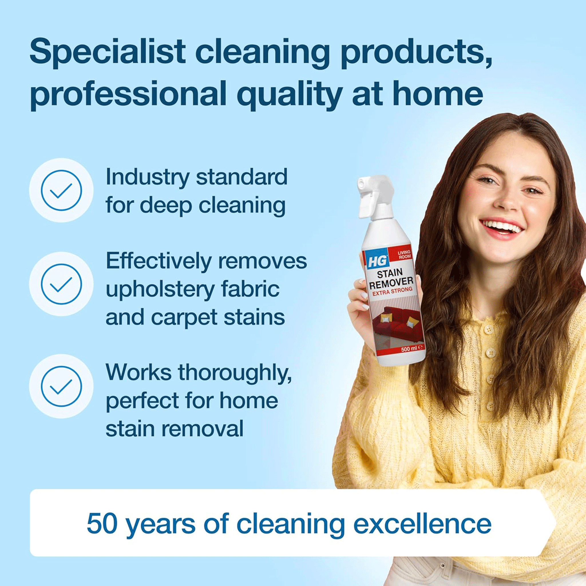 HG Extra Strong Stain Remover 500ml