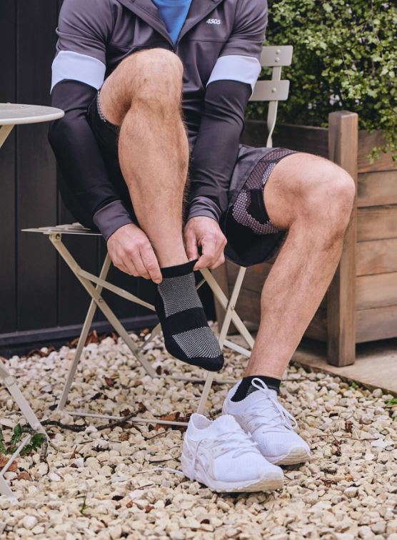 HJ Hall Bamboo Trainer Socks 2 Pair Pack 2