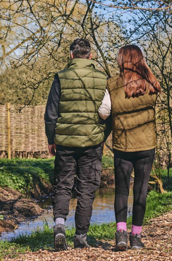 HJ Hall ProTrek Light Hike Socks Pink Marl-Mint 2