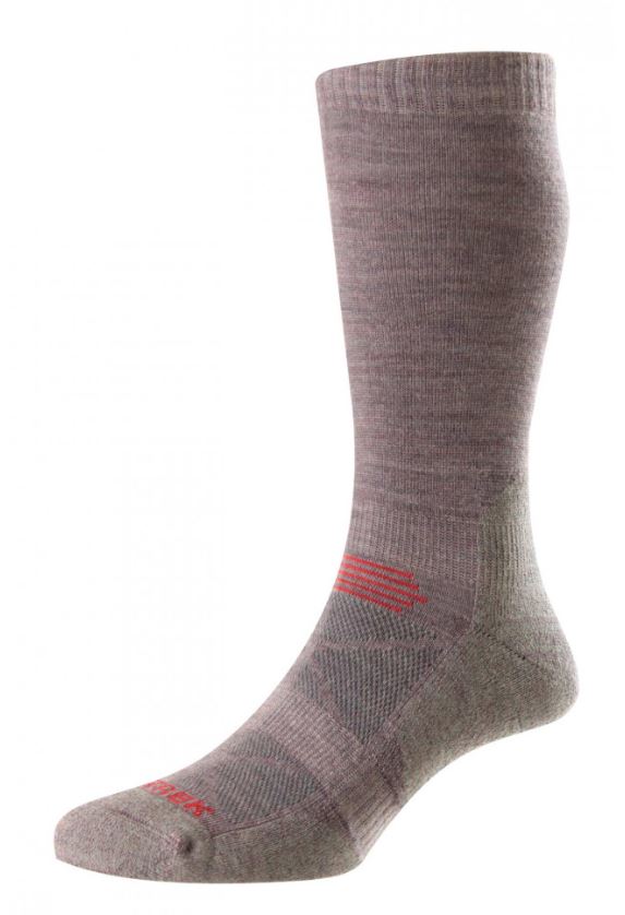 HJ Hall Women's ProTrek Mountain Climb Socks Heather-Pink 2