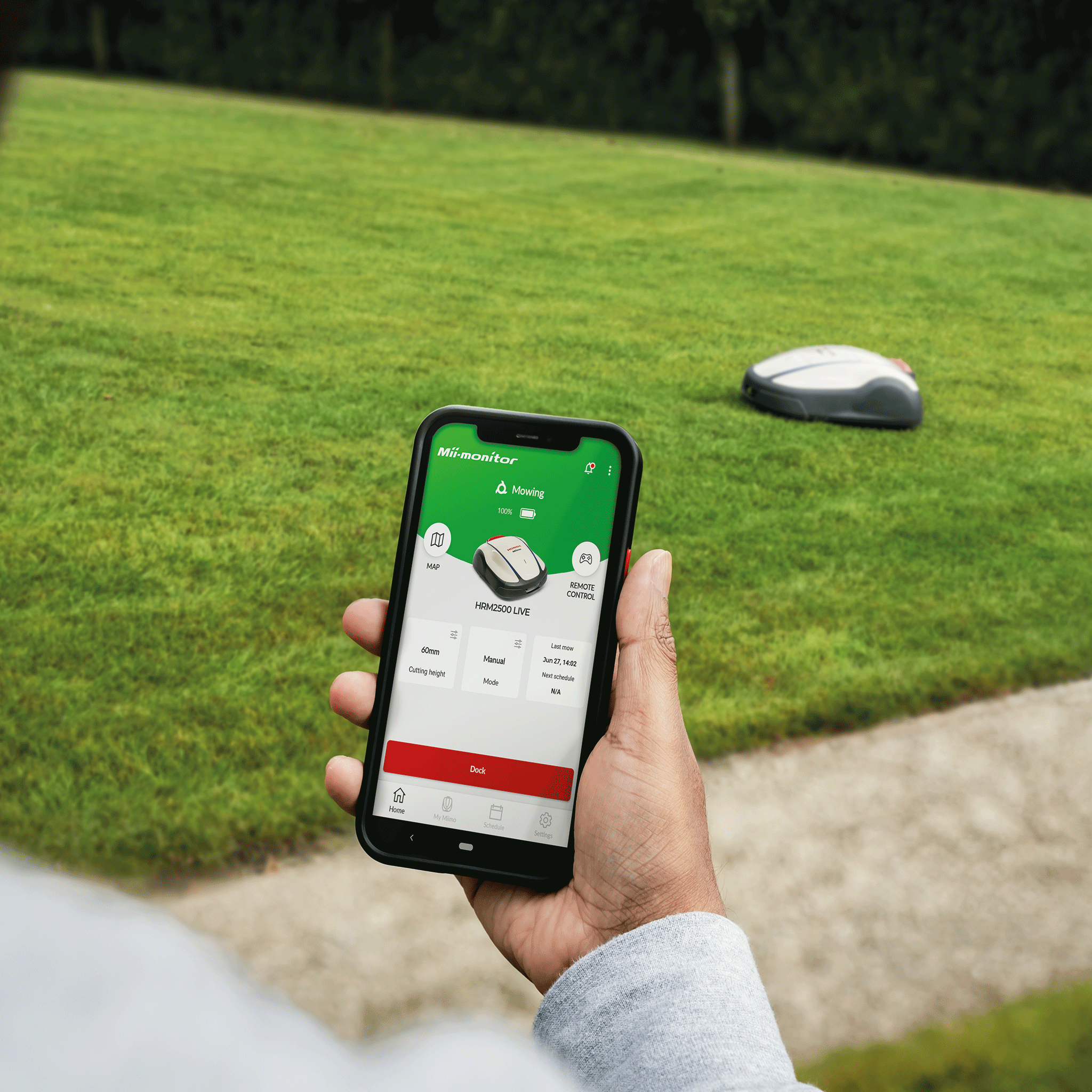 Honda Miimo HRM2500 LIVE Robotic Lawn Mower