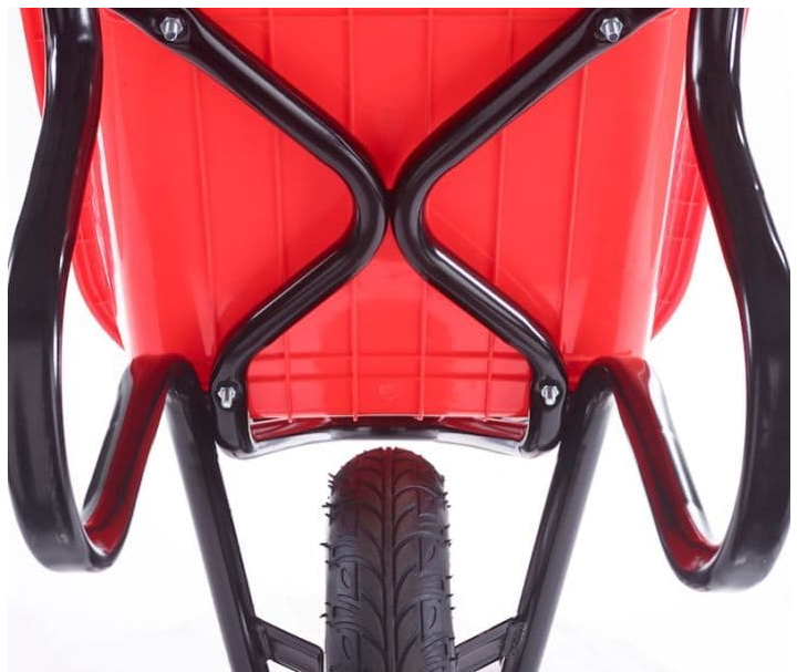 Haemmerlin 120L Crusader Pneumatic Tyre Wheelbarrow 2