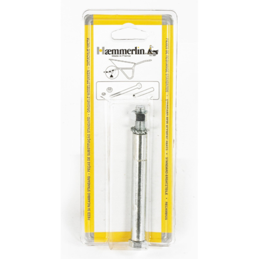 Haemmerlin Wheelbarrow Replacement Axle Pack 1