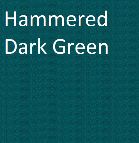 Hammered Dark Green