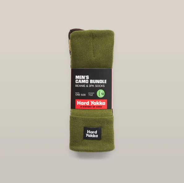 Hard Yakka Socks & Beanie Bundle Set 7