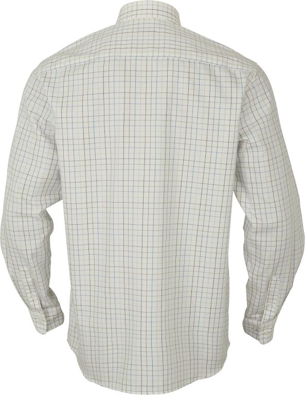 Harkila Allerston Long Sleeve Shirt Strong Blue-White 3