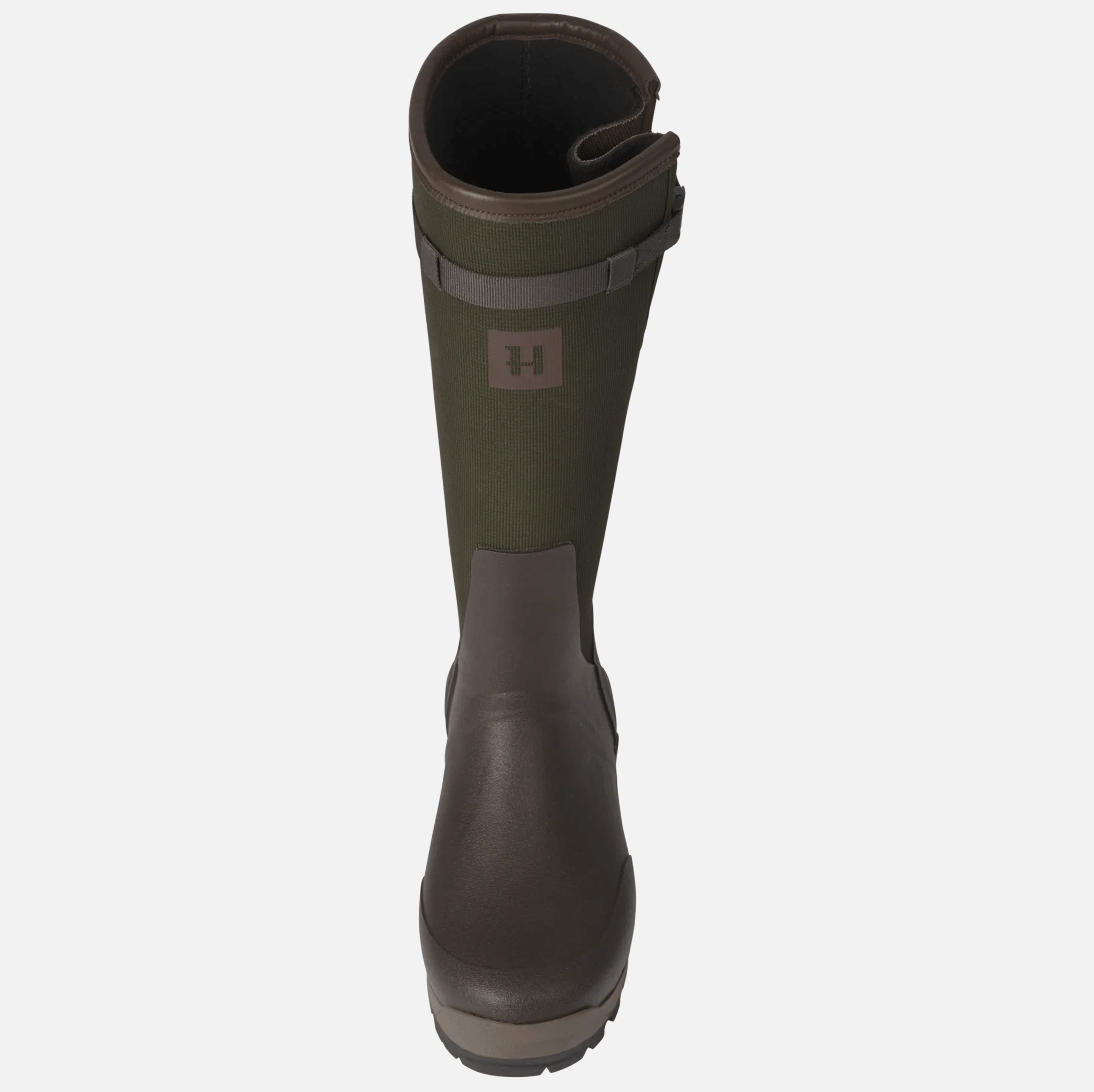 Harkila Forester Textile Rubber Boot Willow Green-Deep Brown