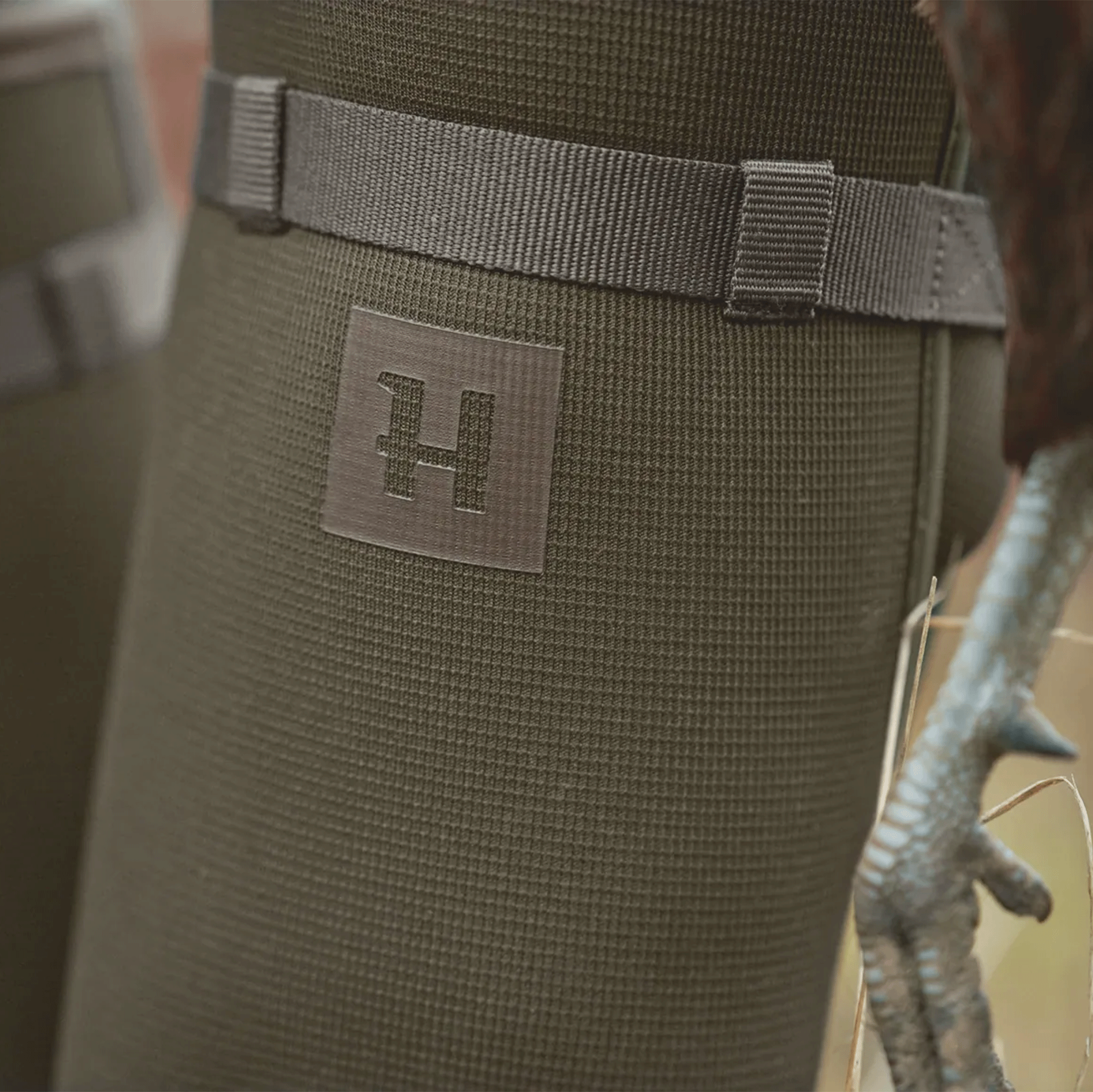 Harkila Forester Textile Rubber Boot Willow Green-Deep Brown