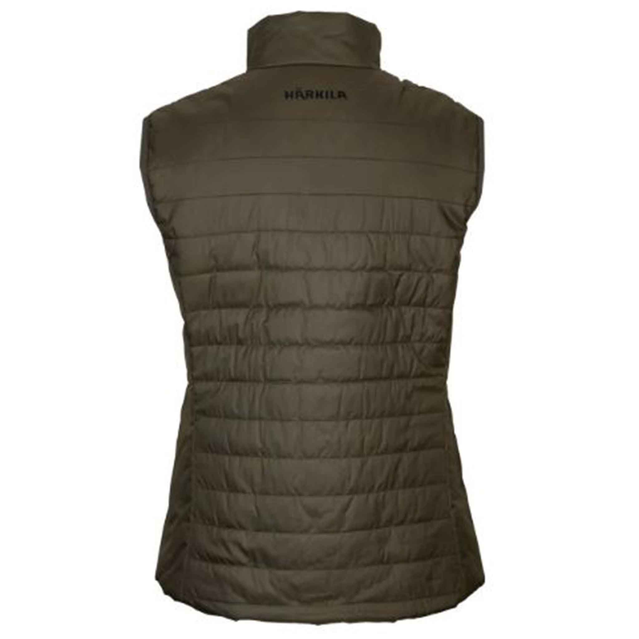 Harkila Kalix Women's HSP Waistcoat Willow Green-Arabian Spice