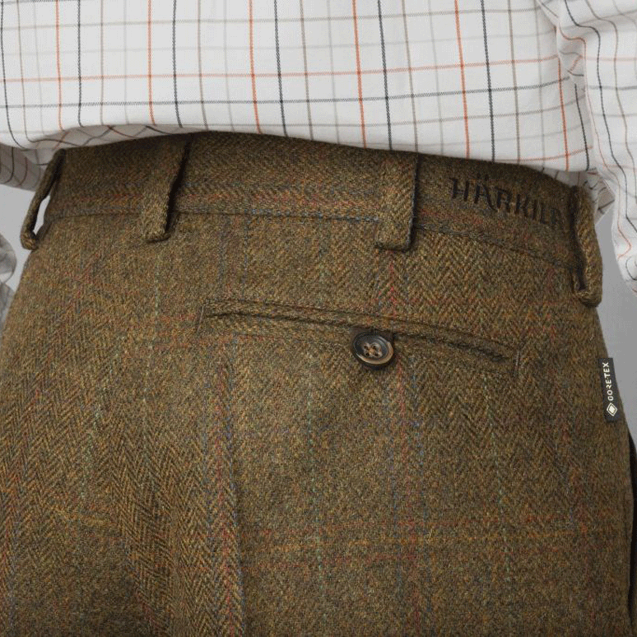 Harkila Kenmore GTX Tweed Breeks Terragon Brown
