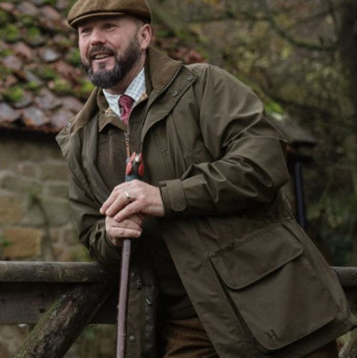 Harkila Orton Tech HWS Waterproof Jacket Willow Green 1