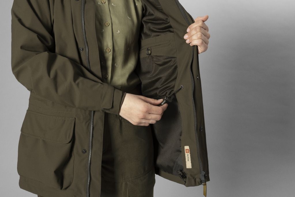 Harkila Orton Tech HWS Women's Waterproof Jacket Willow Green 3