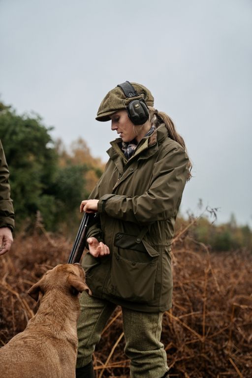 Harkila Orton Tech HWS Women's Waterproof Jacket Willow Green 4