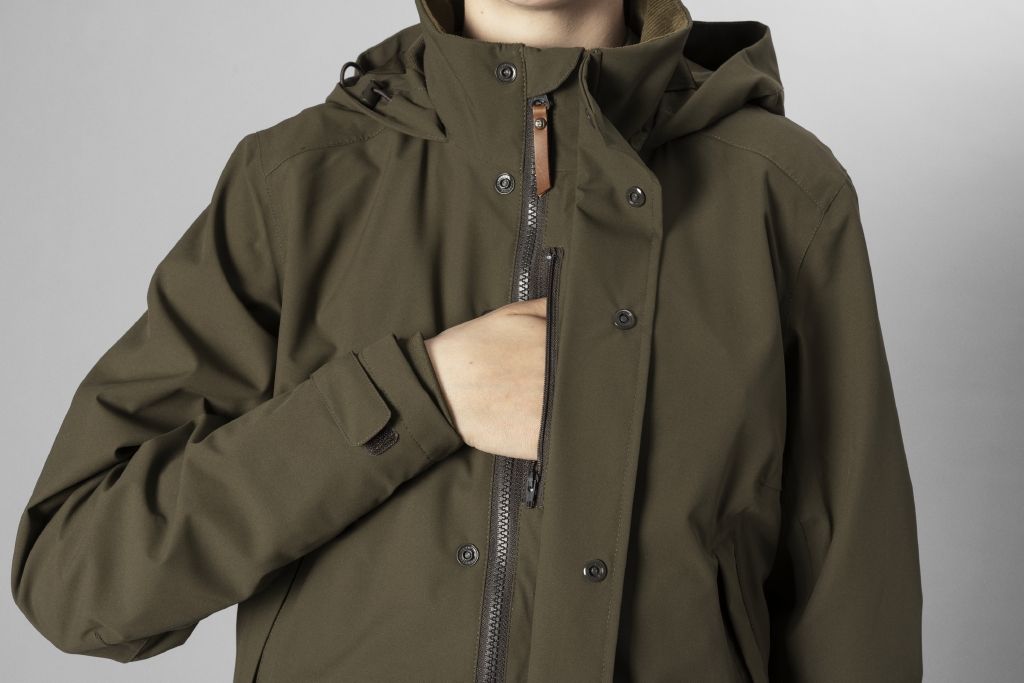 Harkila Orton Tech HWS Women's Waterproof Jacket Willow Green 6