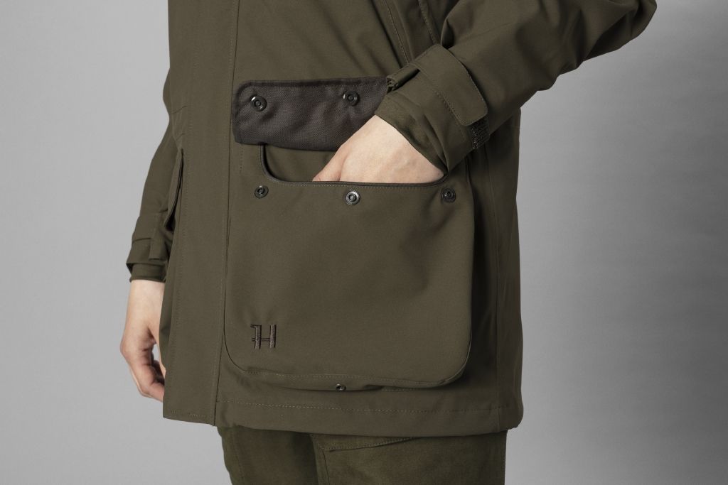 Harkila Orton Tech HWS Women's Waterproof Jacket Willow Green 7