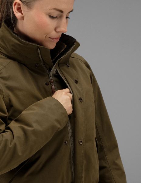 Harkila Retrieve Lady Jacket Warm Olive 3