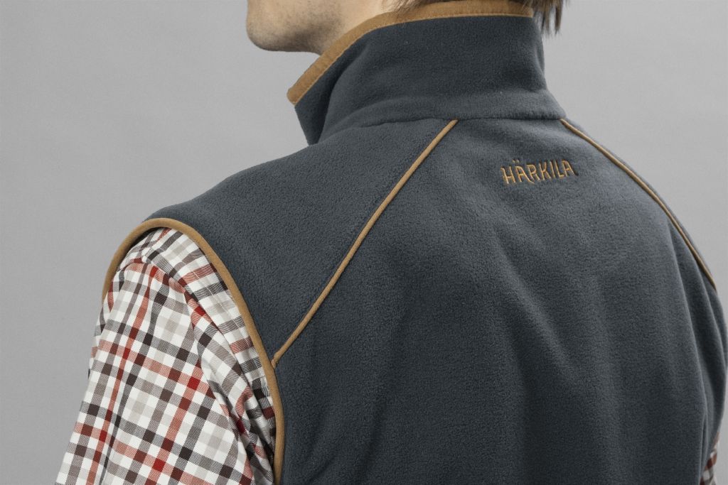 Harkila Sandhem 200 Fleece Waistcoat Dark Navy 2