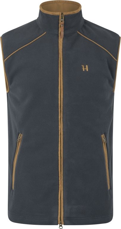 Harkila Sandhem 200 Fleece Waistcoat Dark Navy 3