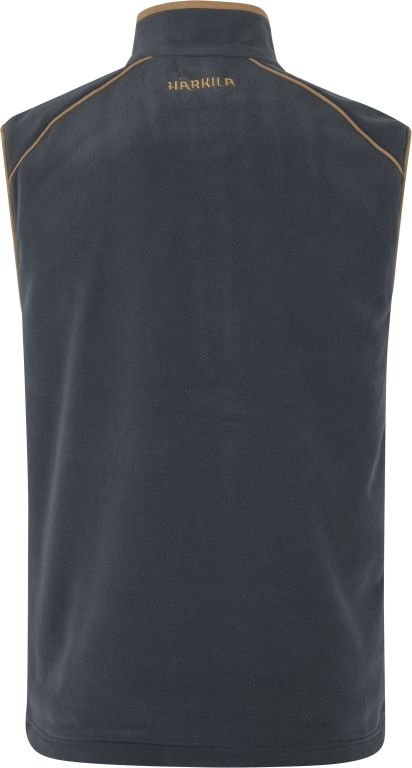 Harkila Sandhem 200 Fleece Waistcoat Dark Navy 4