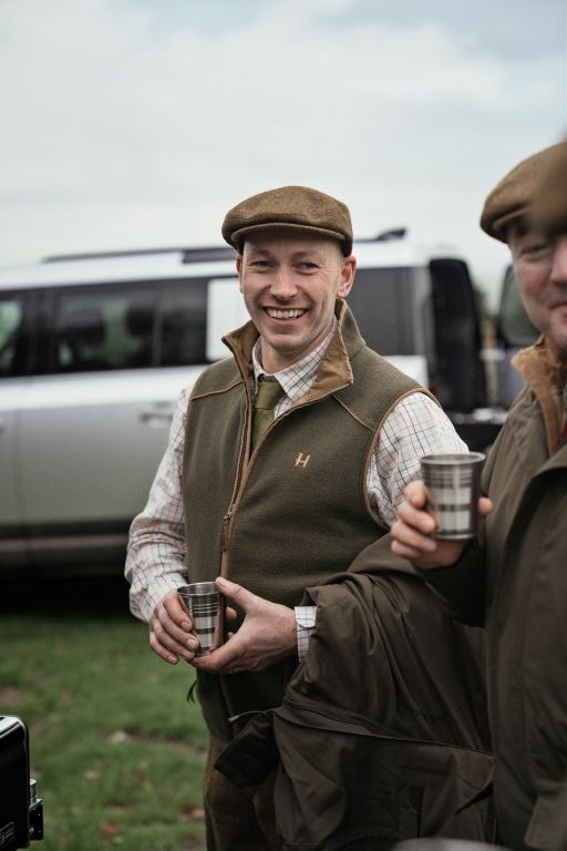 Harkila Sandhem 200 Fleece Waistcoat Willow Green 2