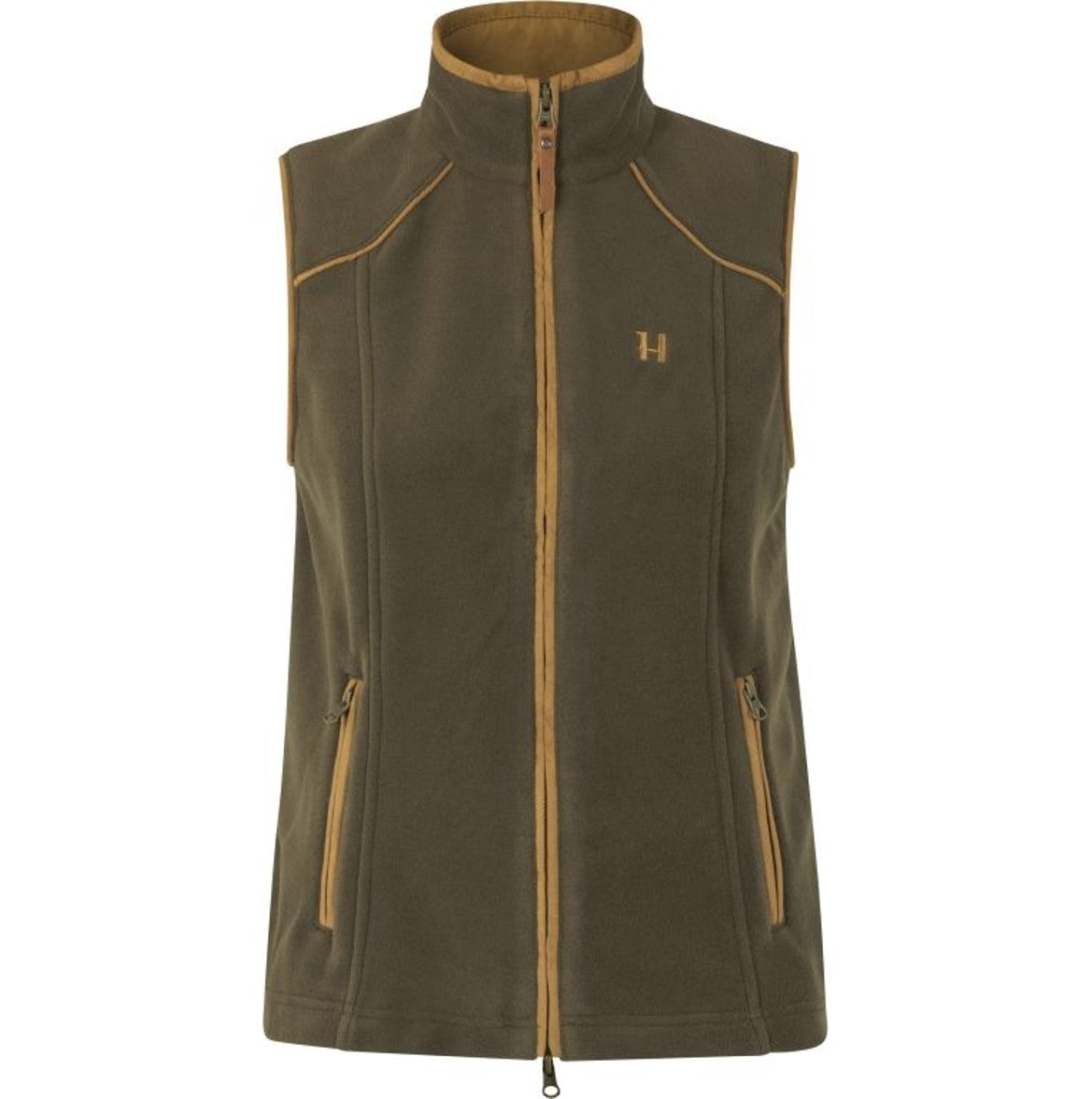 Harkila Sandhem 200 Women's Fleece Waistcoat Willow Green 5