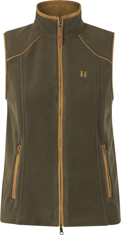 Harkila Sandhem 200 Women's Fleece Waistcoat Willow Green1