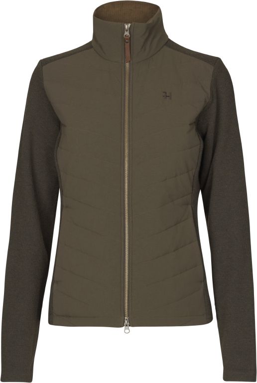 Harkila Sandhem Pro Women's Insulated Cardigan Willow Green 1