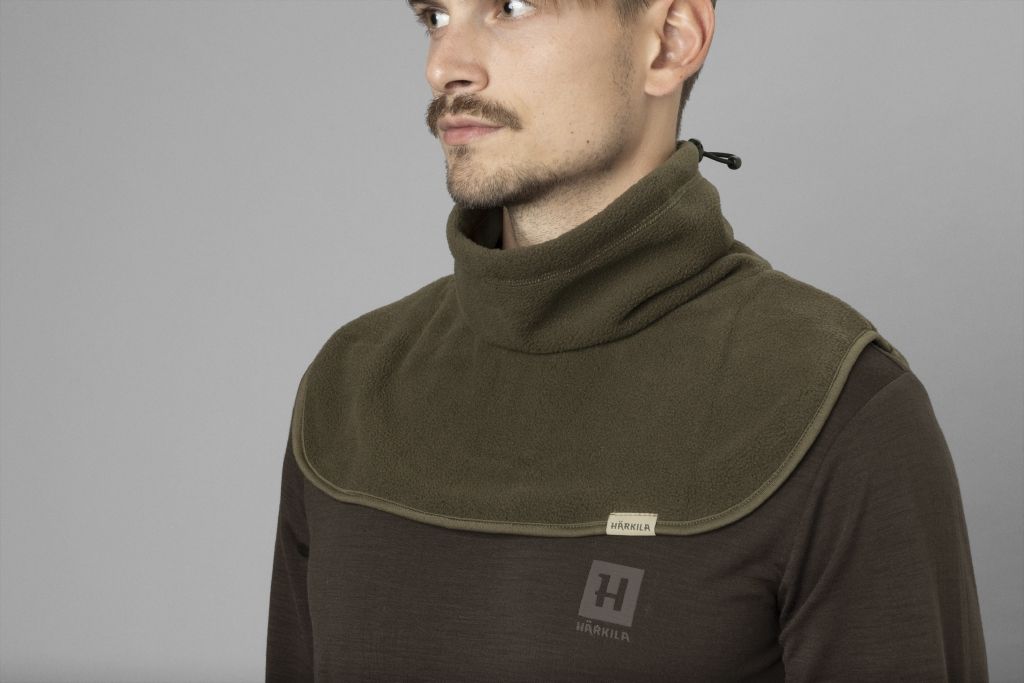 Harkila Trygve Neck Gaiter Willow Green 4