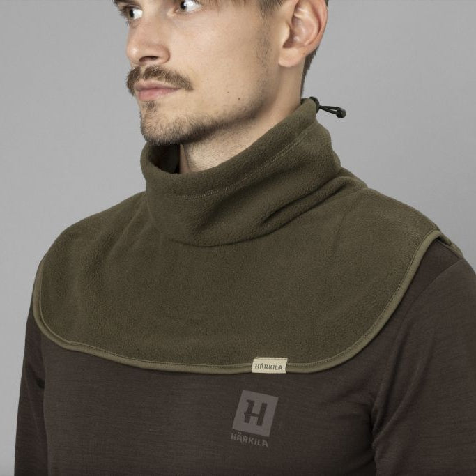 Harkila Trygve Neck Gaiter Willow Green 4
