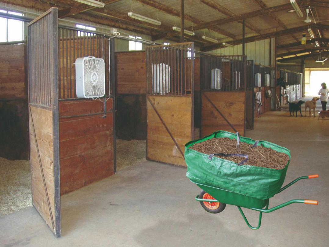 Heavy Duty Garden & Farm Barrow Bag 270L 3