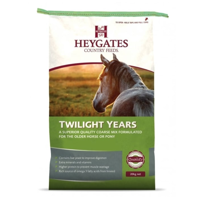 Heygates Twilight Years Horse & Pony Coarse Mix 20kg