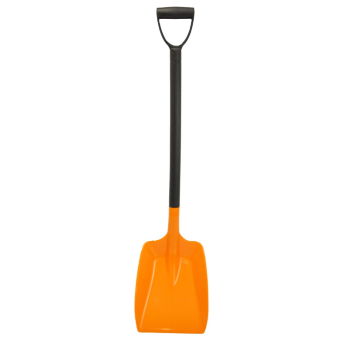 Hillbrush D-Grip Polypropylene Lightweight Shovel