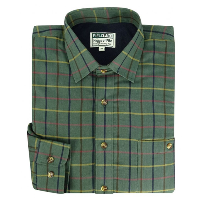 Hoggs of Fife Beech Micro Fleece Lined Shirt 3