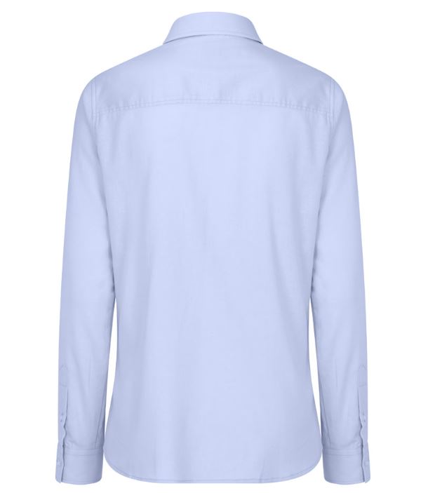 Hoggs of Fife Callie Twill Shirt Plain Blue 3