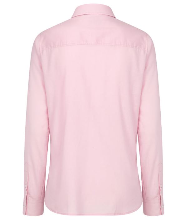 Hoggs of Fife Callie Twill Shirt Plain Pink 3