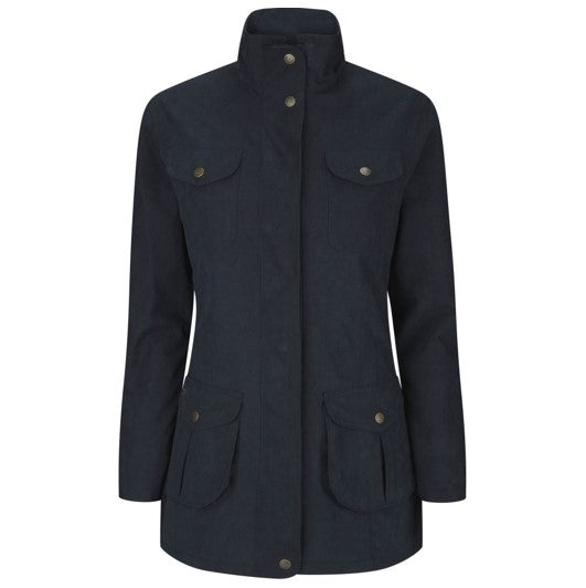Hoggs of Fife Ladies Struther Waterproof Field Coat Navy 1