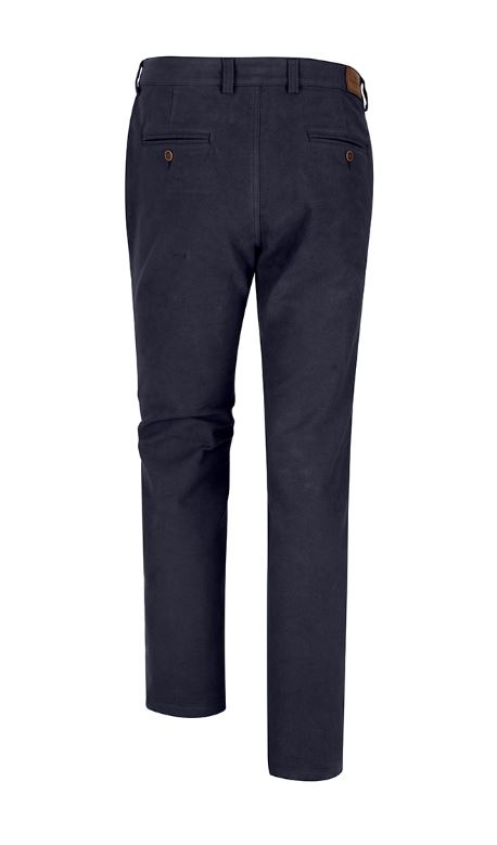 Hoggs of Fife Monarch II Moleskin Jeans Navy 3