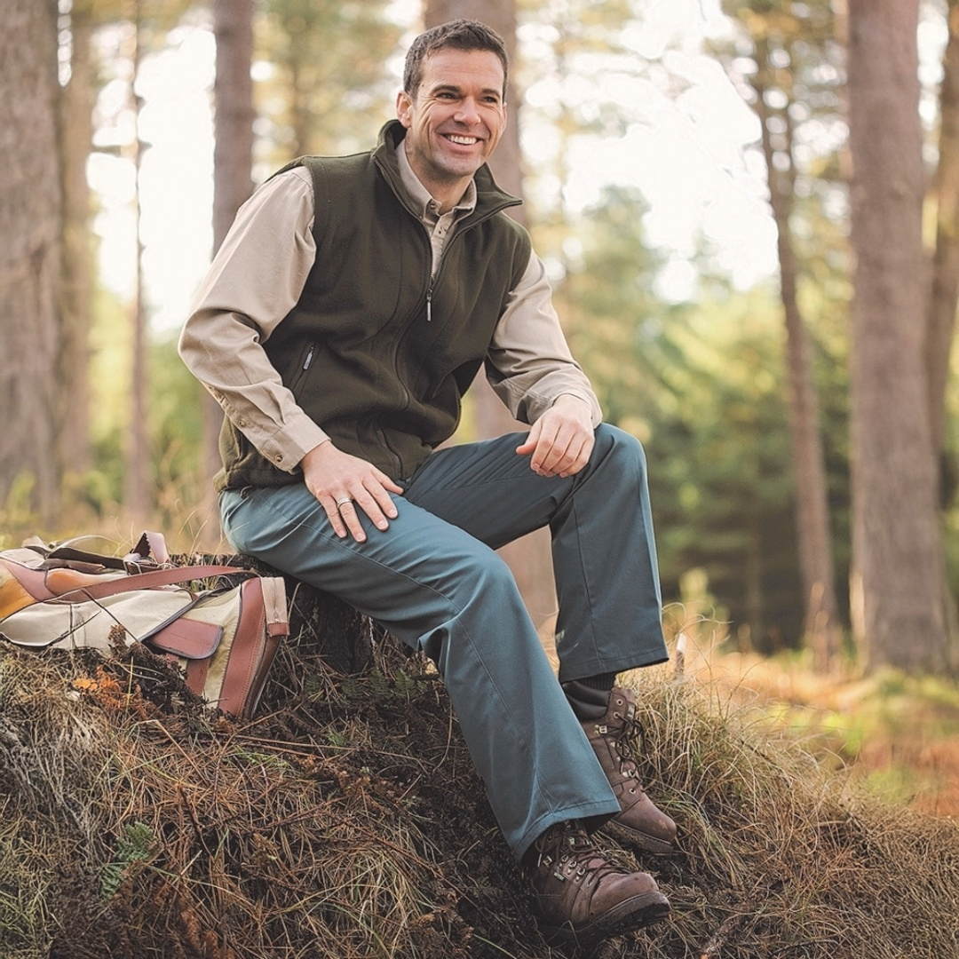 Hoggs of Fife Bushwacker Pro Unlined Work Trousers Spruce