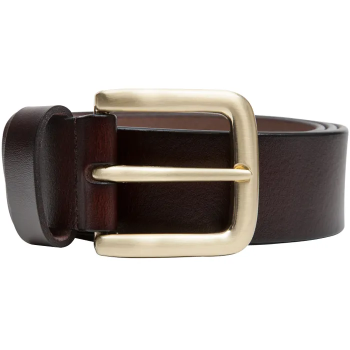 Hoggs of Fife Luxury Dark Brown Leather Belt