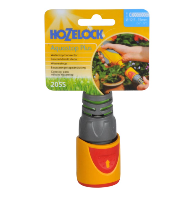 Hozelock 2055 Aqua Stop Connector Plus 12.5-15mm 3