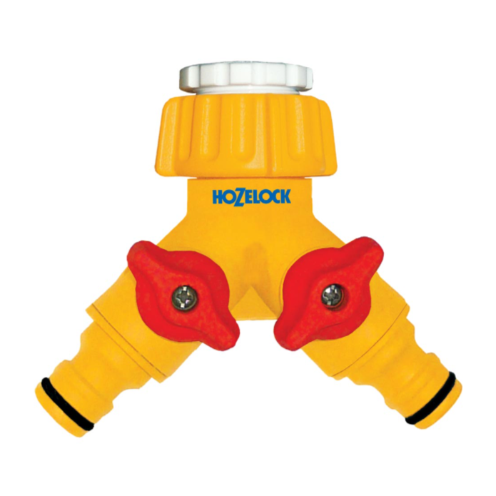 Hozelock 2256 21mm & 26.5mm Dual Tap Connector 1