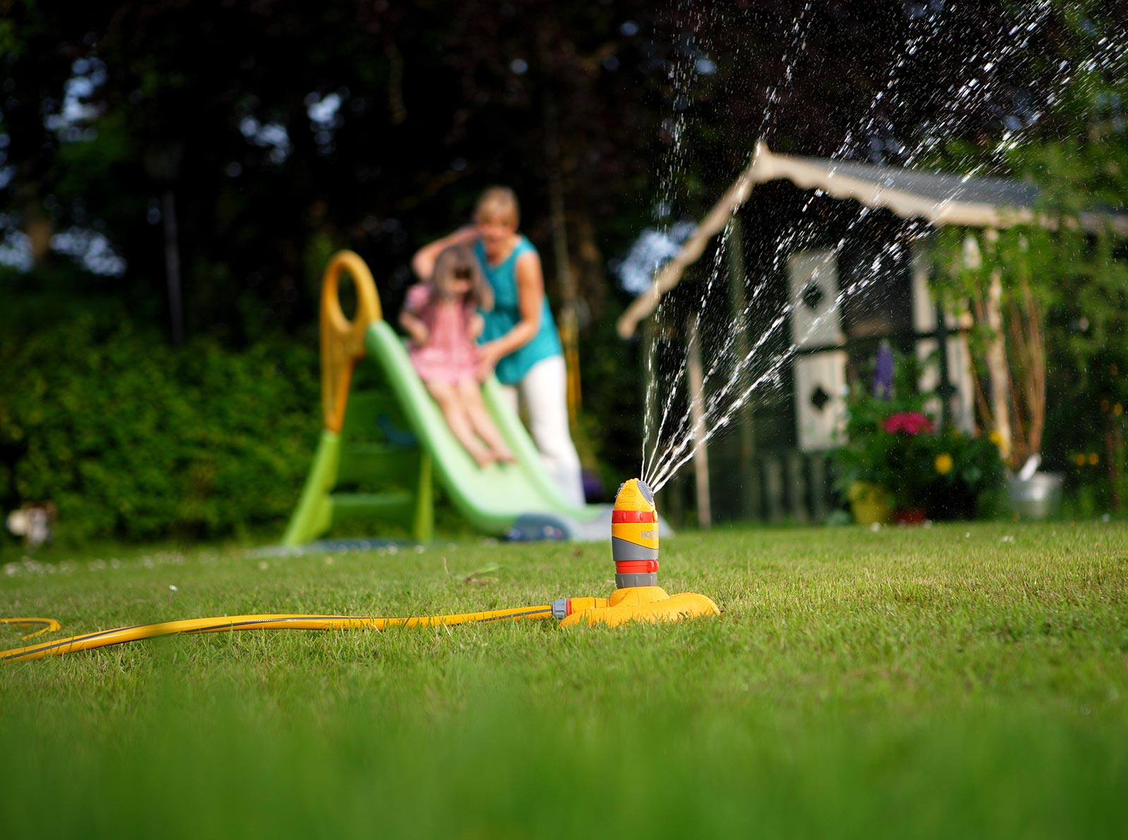 Hozelock 2336 Round Sled Sprinkler Pro 314m² 2